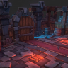 [3DMotive] Stylized Dungeon Environment Volume 4 [ENG-RUS]